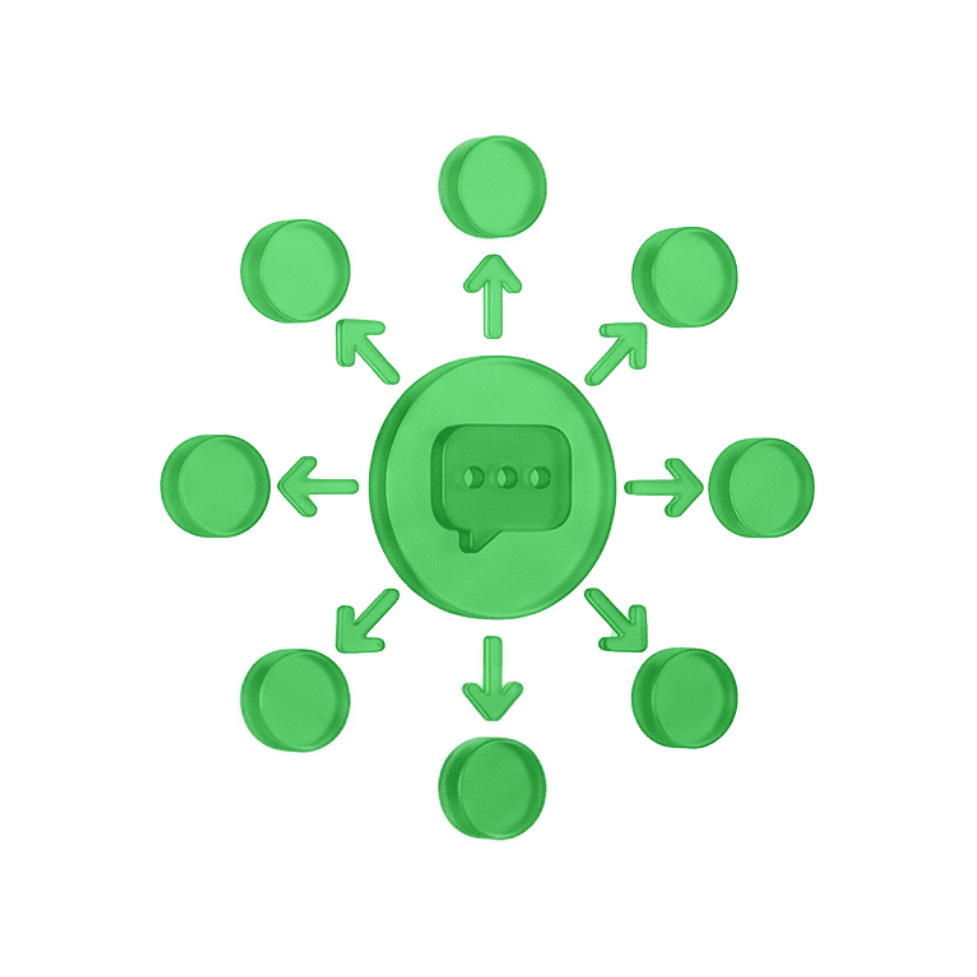 Intelligent inquiry routing icon