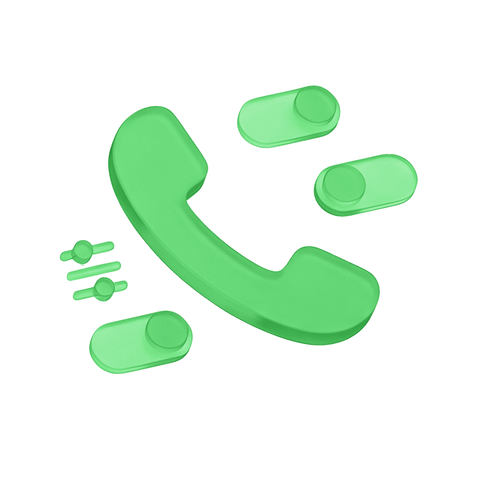 Professional call control icon
